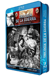 Roberto Rossellini War Trilogy | Roma citt aperta / Pais / Germania anno zero  | Rome, Open City / Paisan / Germany Year Zero  Blu-Ray